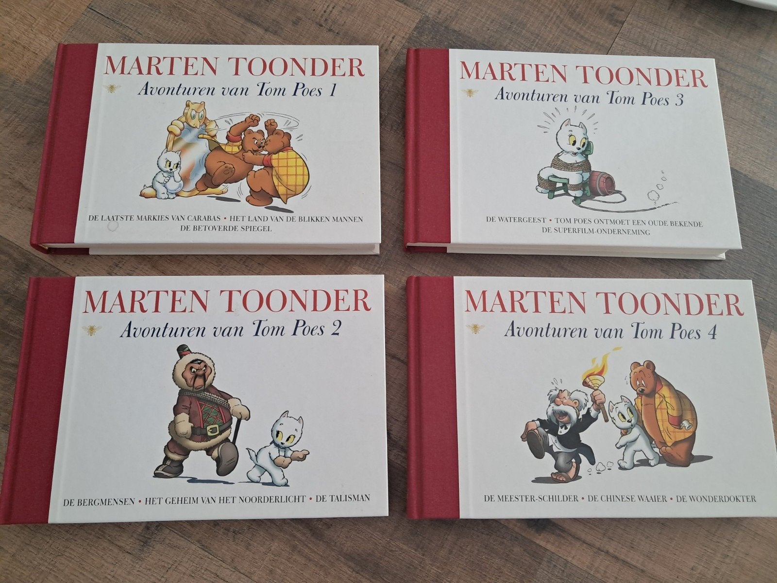 Marten Toonder Avonturen van Tom Poes deel 1 t/m 4, Boeken, Stripboeken, Ophalen of Verzenden
