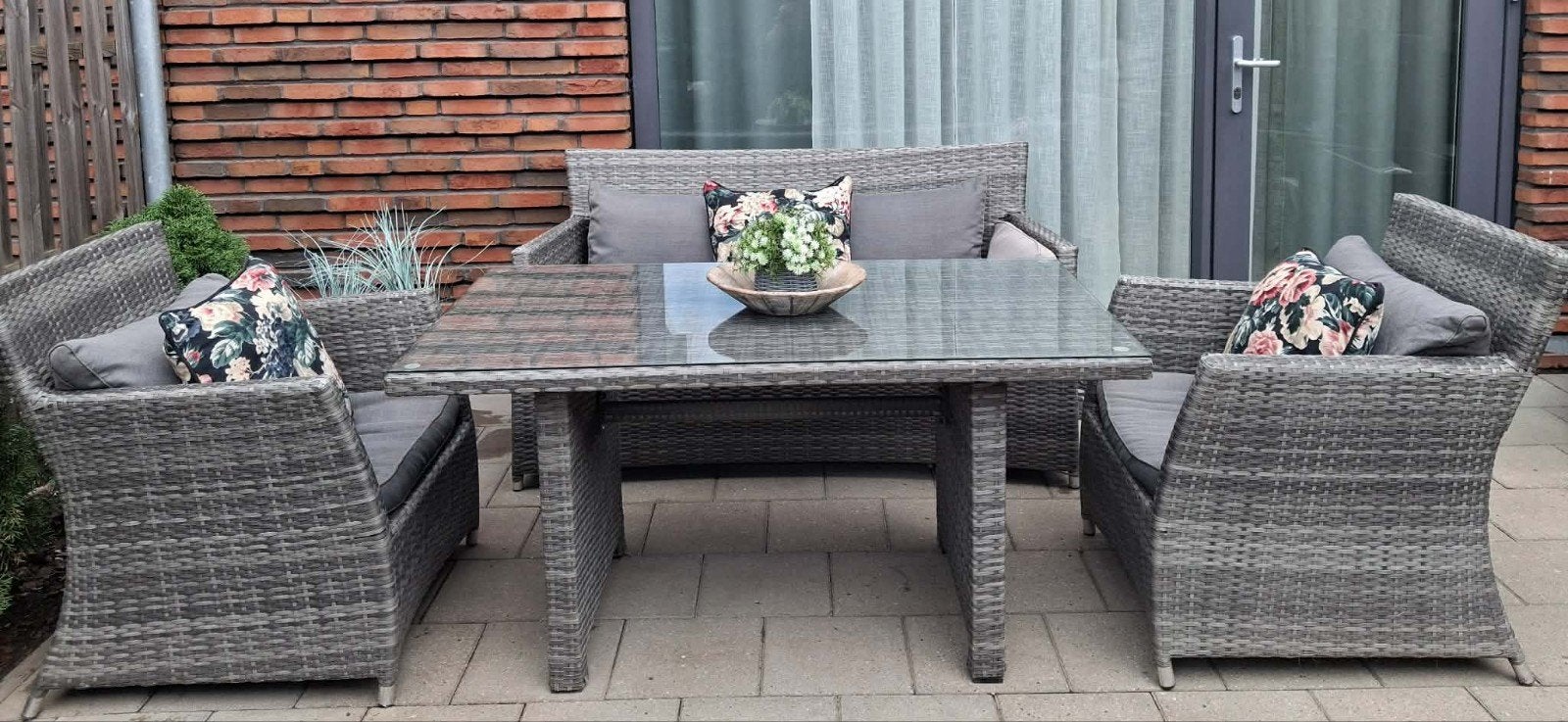 Mooi loungeset, Ophalen, Kunststof