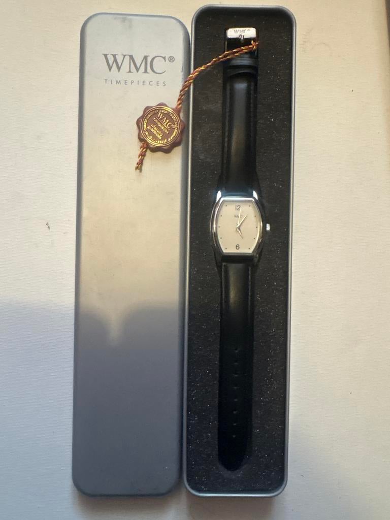 WMC Glory Polshorloge - Nieuw in doos, Sieraden, Tassen en Uiterlijk, Horloges | Heren, Overige merken, Leer, Staal, Polshorloge