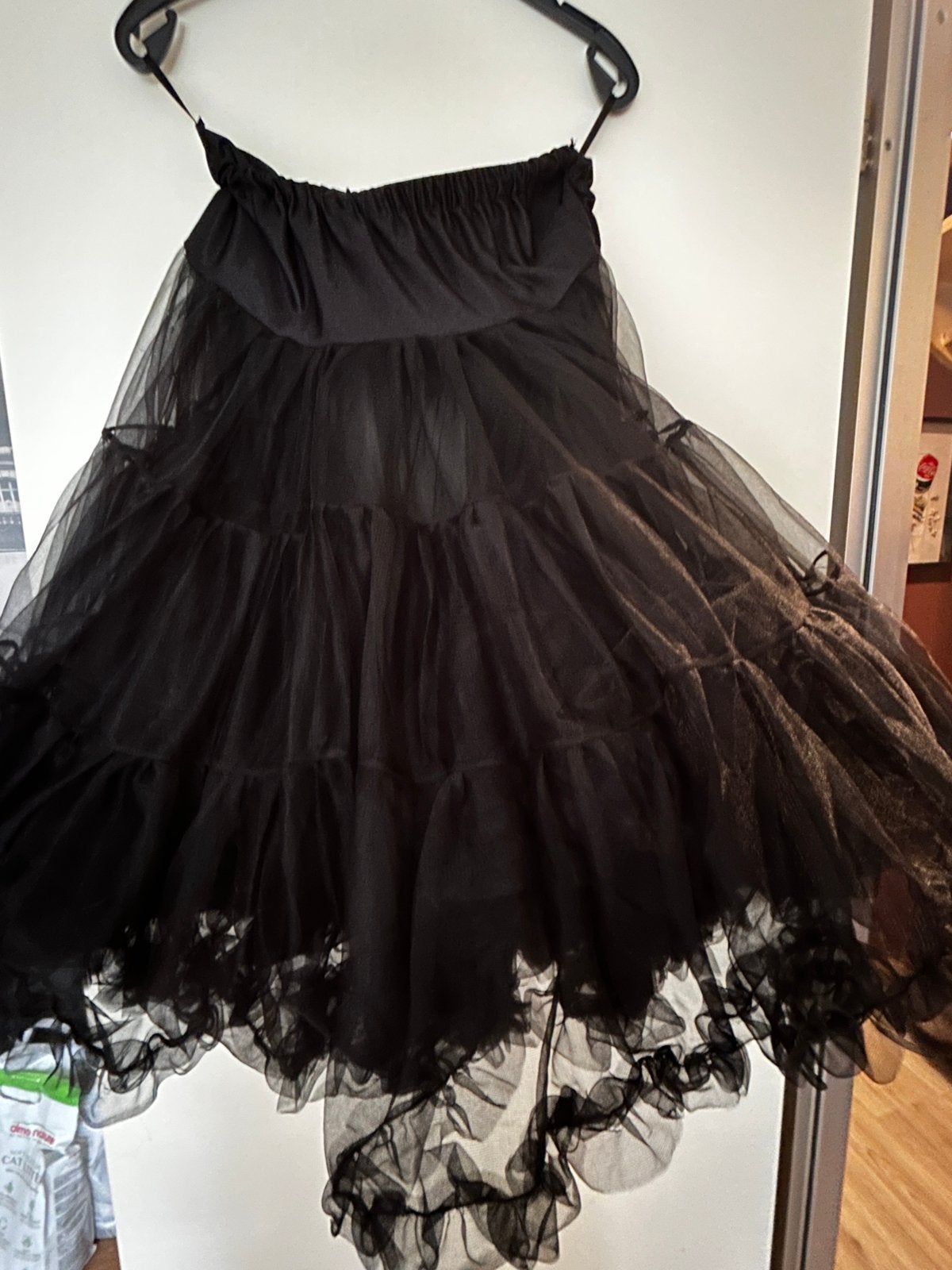 Hell Bunny petticoat zwart, maat M, Kleding | Dames, Maat 38/40 (M), Zwart, Ophalen of Verzenden, Zo goed als nieuw