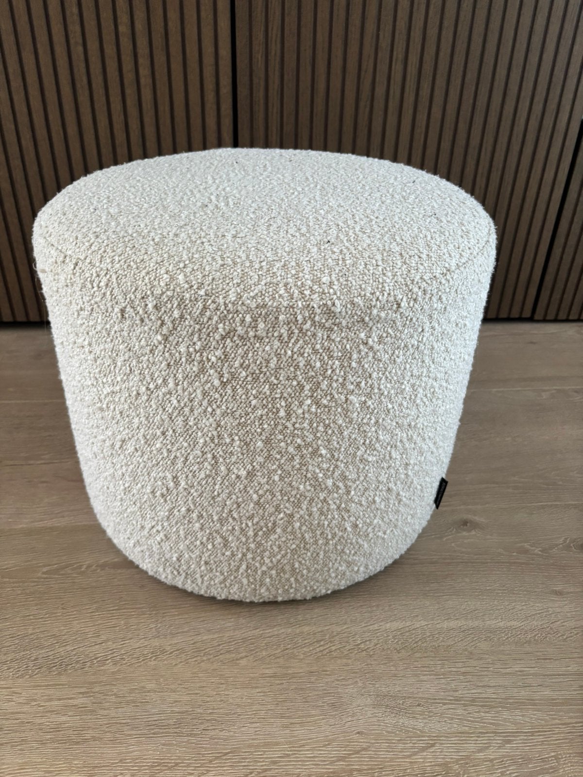 Sofacompany poef maya cream NO.7, Ophalen, Minder dan 50 cm, Rond, Minder dan 50 cm