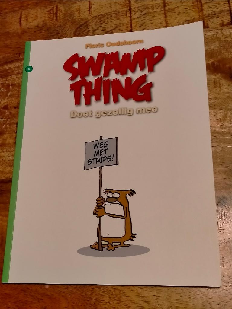 Swamp Thing 6 doet gezellig mee strip stripboek, Eén stripboek, Ophalen of Verzenden, Zo goed als nieuw