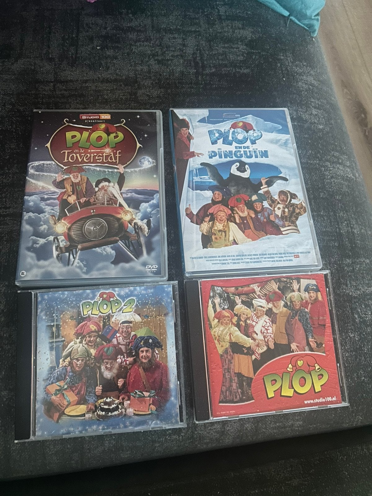 KABOUTER PLOP PAKKET ( 2 DVD’S & 2 CD’S), Alle leeftijden, Ophalen of Verzenden, Zo goed als nieuw