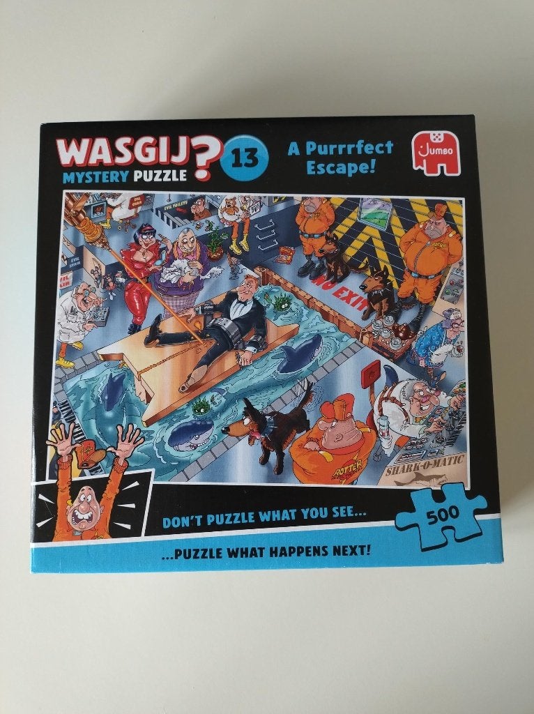 Wasgij mystery 13 - Geen ontkomen aan!, Ophalen of Verzenden, 500 t/m 1500 stukjes, Zo goed als nieuw