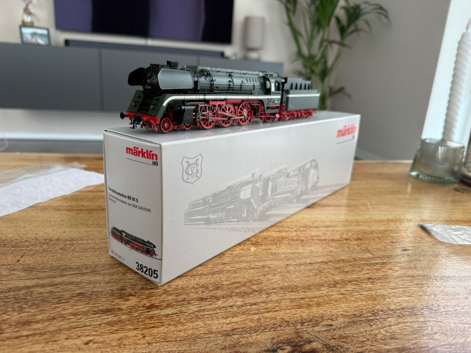 Märklin 38205 BR 01.5 MFX full sound nieuw in ovp DR, Wisselstroom, Locomotief, Nieuw, Ophalen of Verzenden