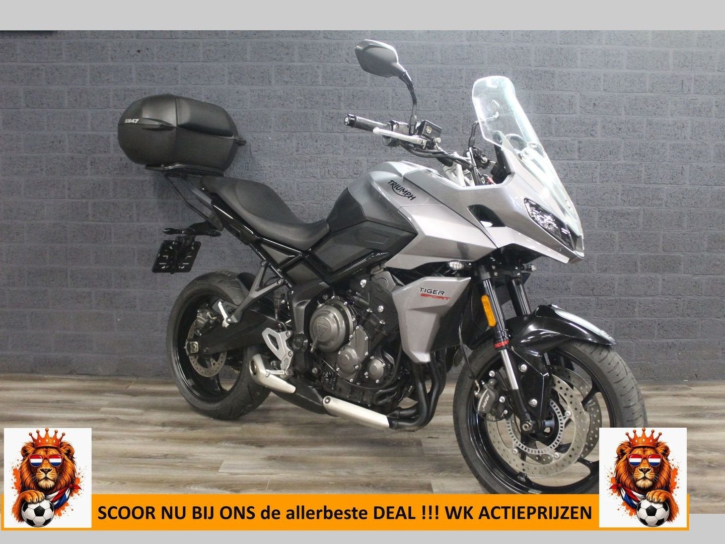 TRIUMPH TIGER SPORT 660 (bj 2022) 27,323 km Topkoffer, Overig, Onbekend, Minimaal motorrijbewijs A2, TRIUMPH