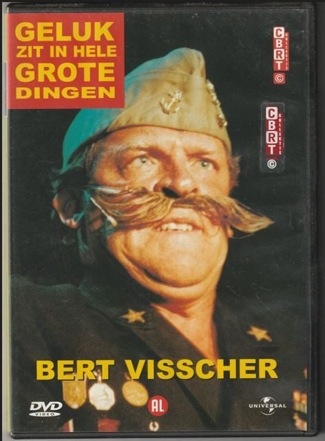 Bert Visscher - Geluk Zit In Hele Grote Dingen - DVD, Cd's en Dvd's, Alle leeftijden, Ophalen of Verzenden, Zo goed als nieuw