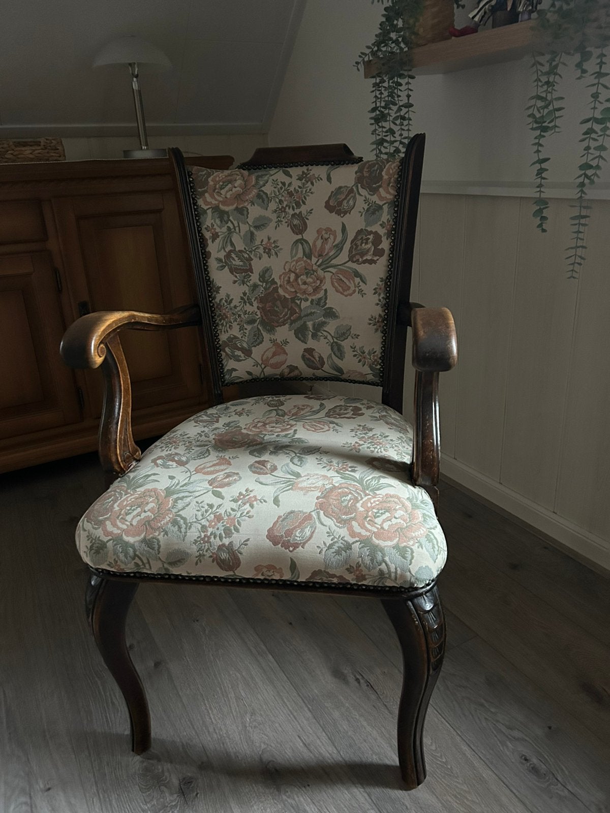Te koop fauteuil, Ophalen