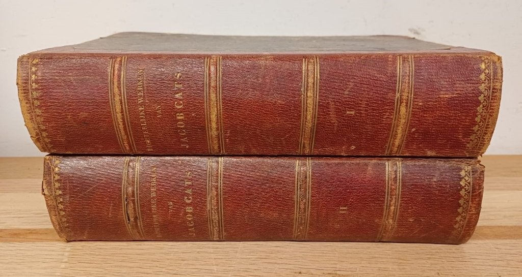 Dichterlijke werken van Jacob Cats - deel 1 & 2, Ophalen of Verzenden