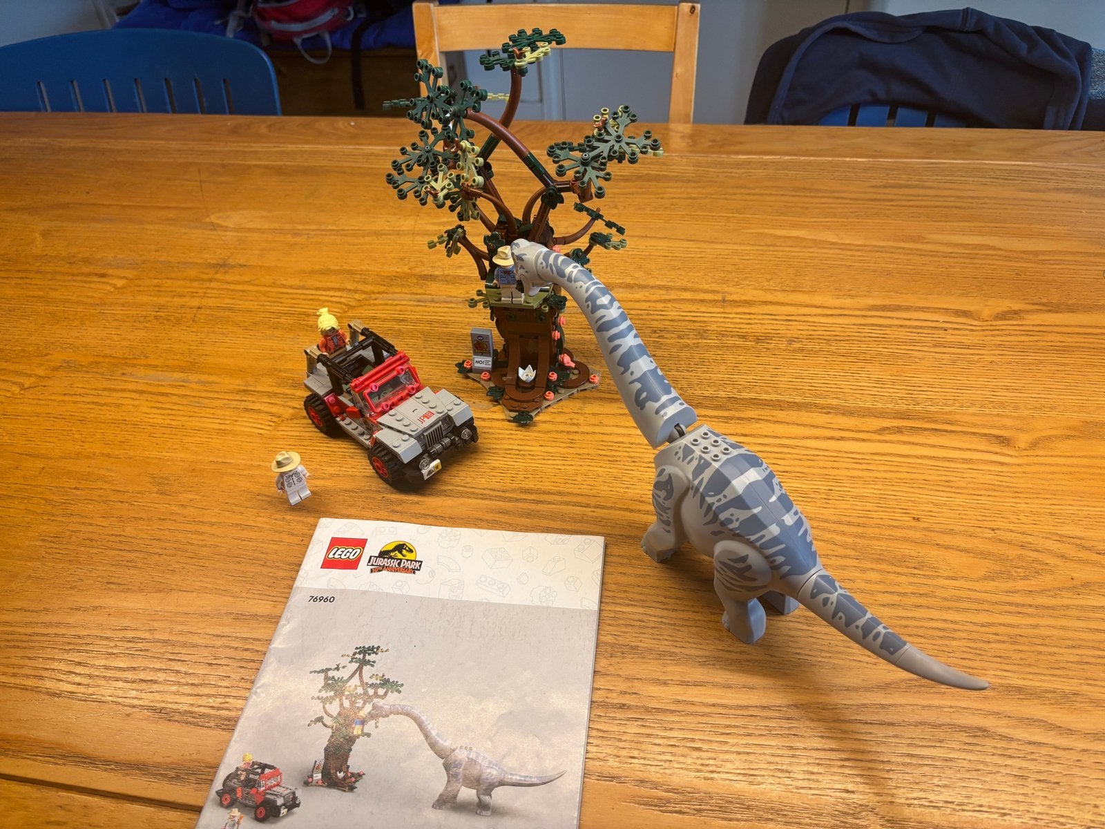 Lego Jurassic Park 76960 Brachiosaurus Ontdekking, Jurassic World, Lego, Ophalen of Verzenden, Zo goed als nieuw