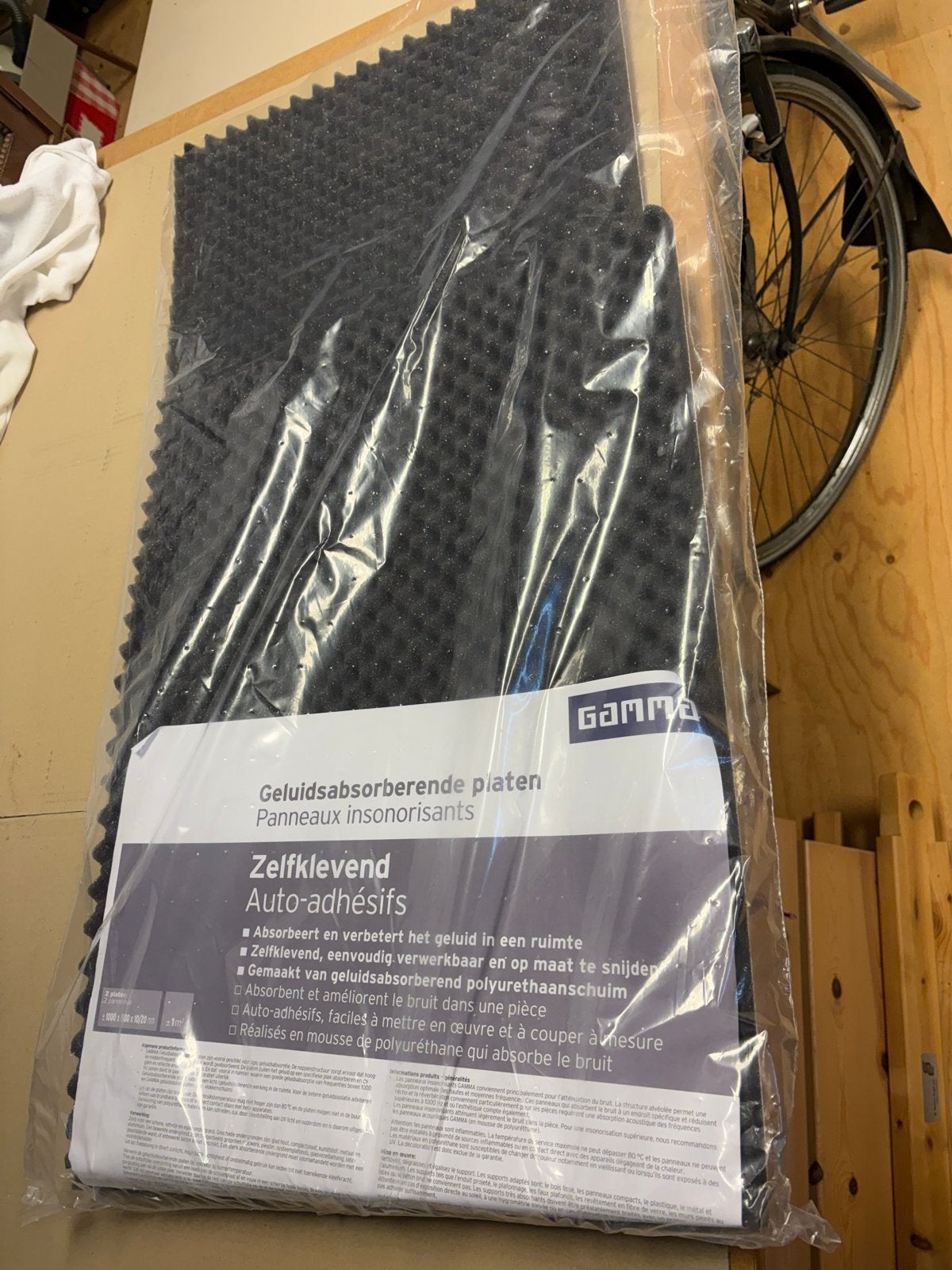Geluidsabsorberende platen - 1 nieuw, 1 halve, Ophalen of Verzenden, Nieuw