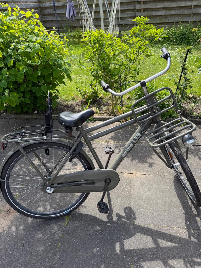 Cortina U4 Jongensfiets 26 inch – Zo goed als nieuw, Terugtraprem, Versnellingen, Zo goed als nieuw, Ophalen