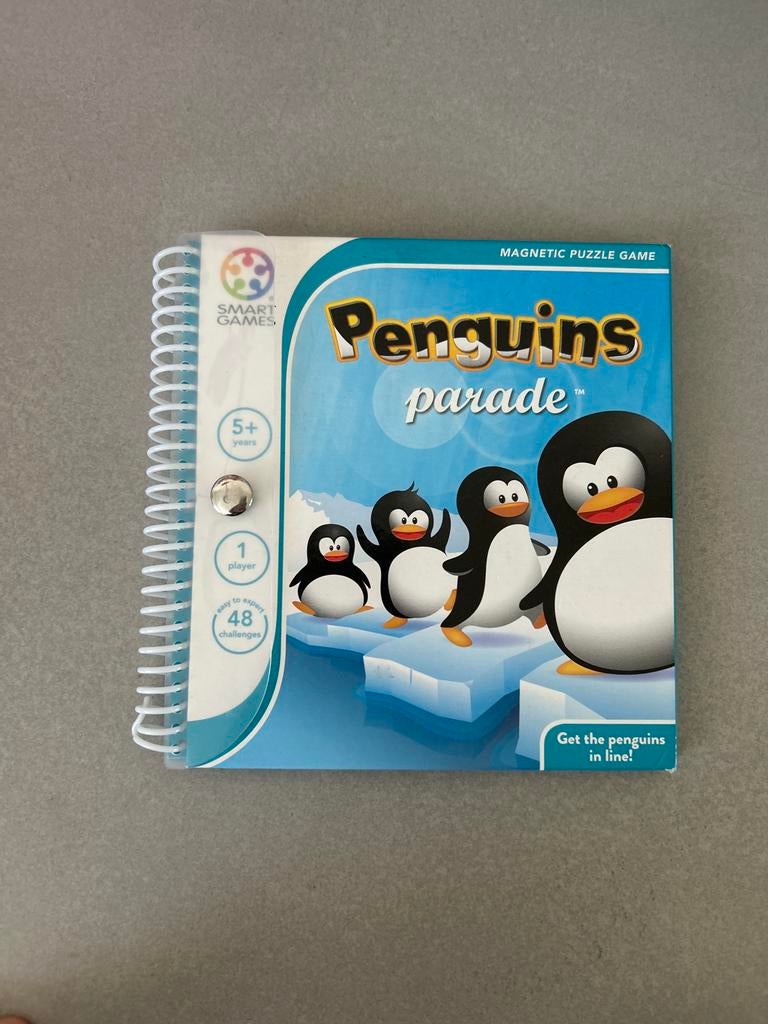 Smart Games Penguins Parade Puzzel, Ophalen of Verzenden, 10 tot 50 stukjes, Zo goed als nieuw, 4 tot 6 jaar