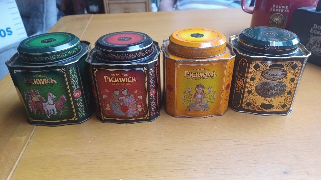 doos vol mooie Douwe Egberts spullen, Ophalen, Gebruikt, Overige typen