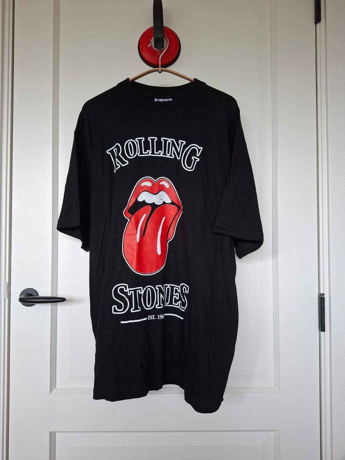 Rolling Stones T-shirt Zwart Maat XL, Kleding | Heren, Zwart, Maat 56/58 (XL), Zo goed als nieuw, Rolling Stones