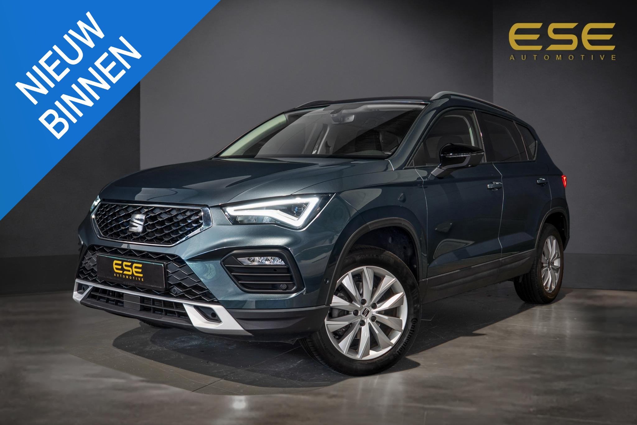 SEAT Ateca 1.0 TSI Style | Navi | Carplay | Cruise | Led, Auto's, Voorwielaandrijving, Stof, Gebruikt, Automatische klimaatregeling