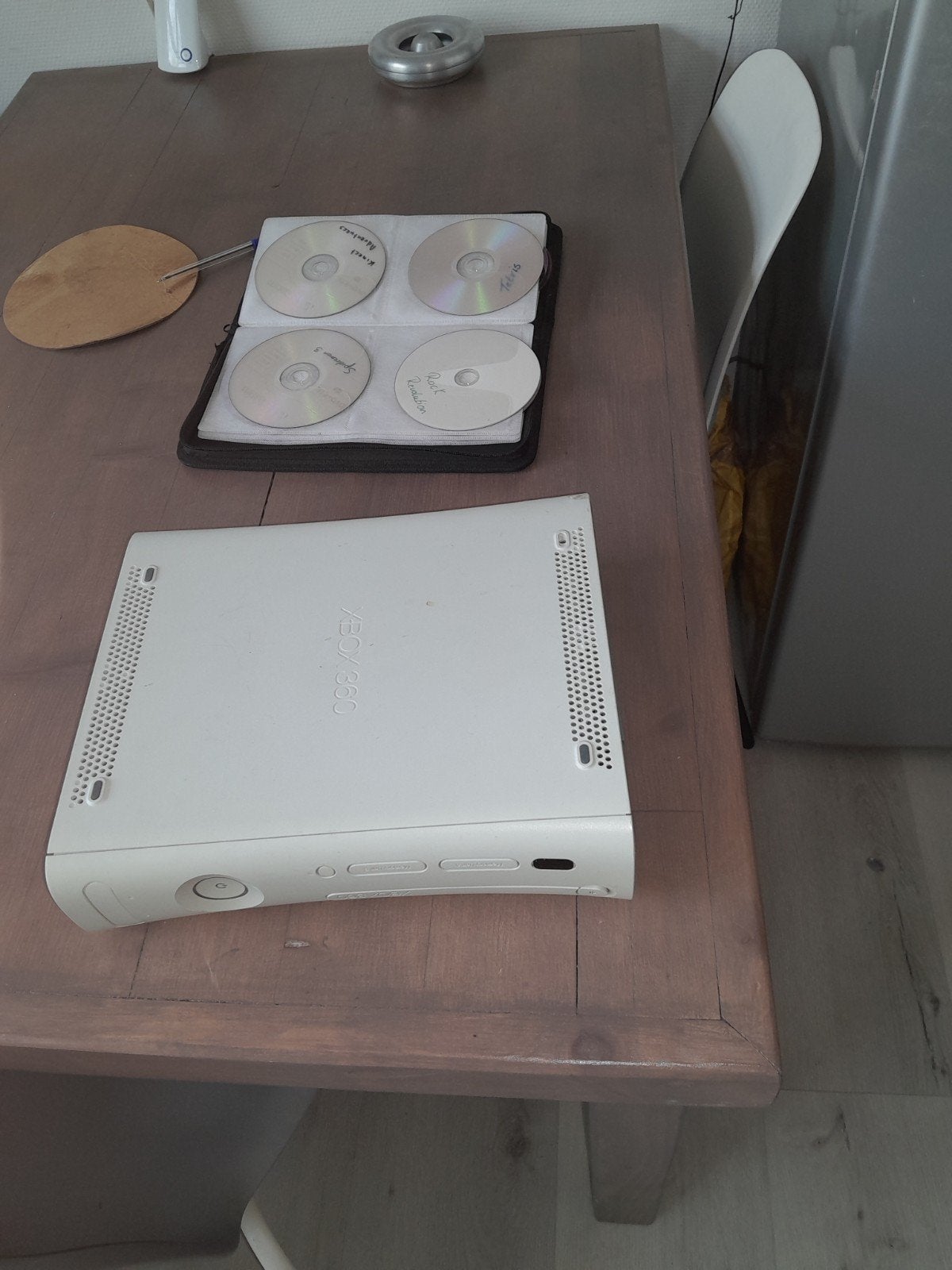 Xbox 360 met 54 games en  2 controller, Ophalen, Met 2 controllers, 250 GB, Gebruikt
