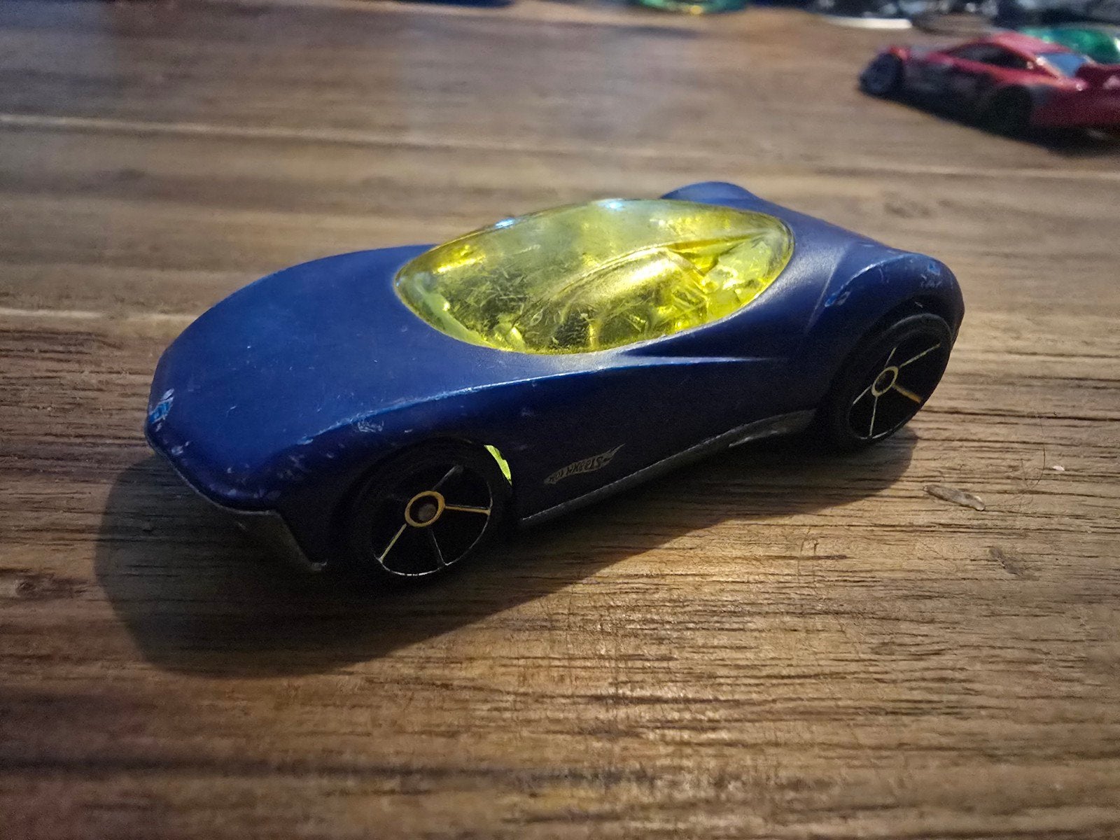 Hot Wheels Phantasm - Blauw Diecast Modelauto, Verzamelen, Speelgoed, Ophalen of Verzenden