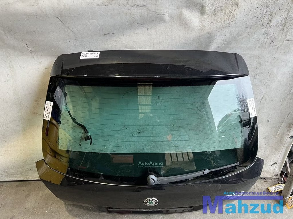 SKODA FABIA 2 SW STATION Zwart achterklep 2007-2014, Deur, Skoda Auto a.s., Gebruikt, Infoline@skoda-auto.cz