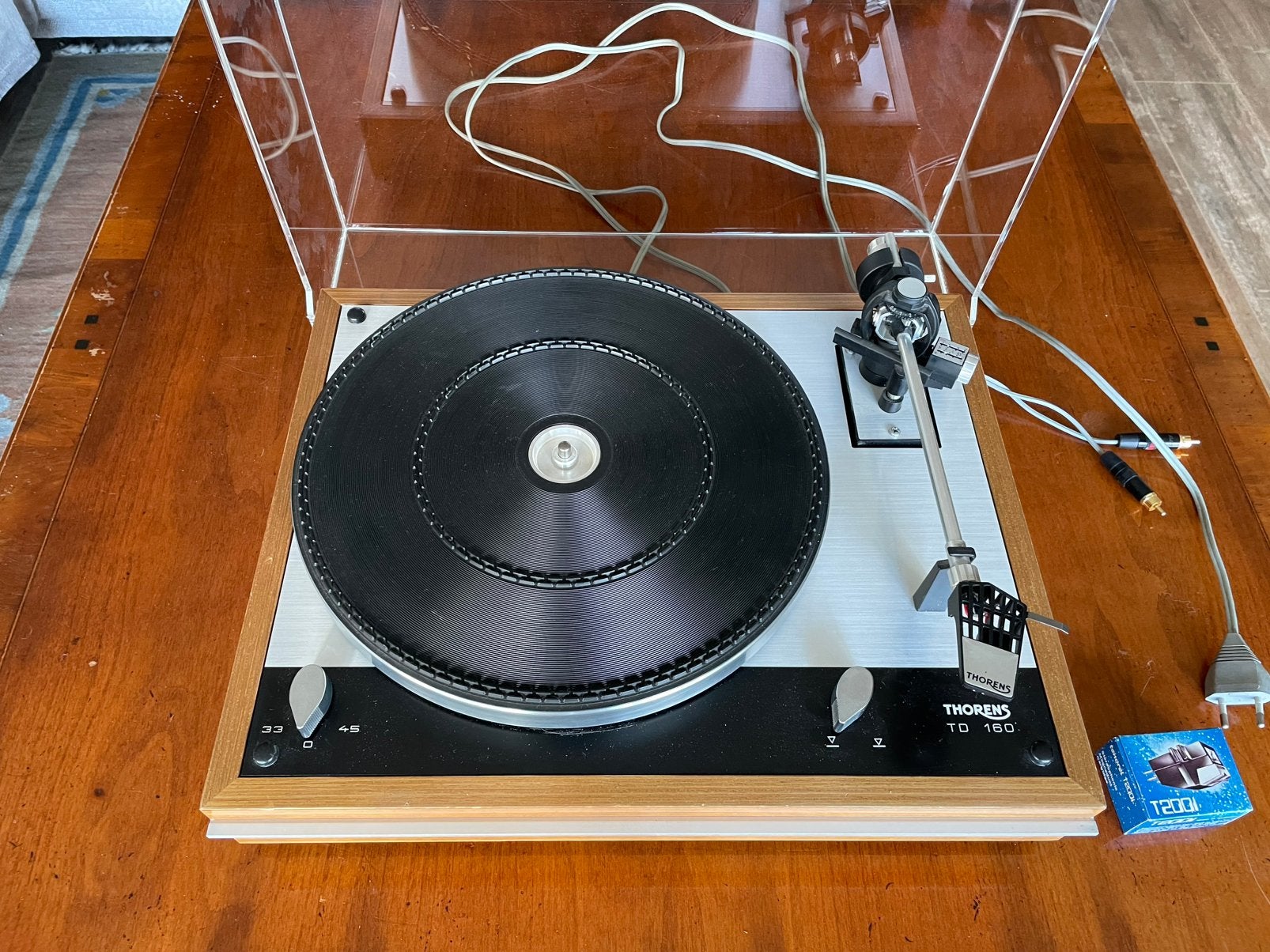 Thorens td 160, Ophalen, Zo goed als nieuw, Platenspeler, Thorens