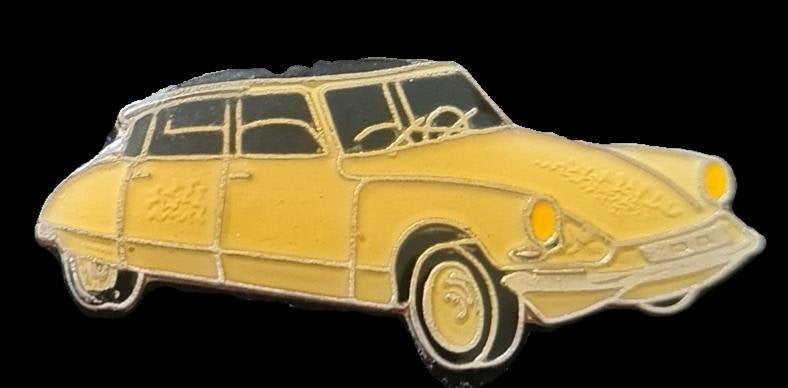 Citroën DS 19 of 21 cremekleur epoxy, Verzamelen, Verzenden, Nieuw, Transport, Speldje of Pin