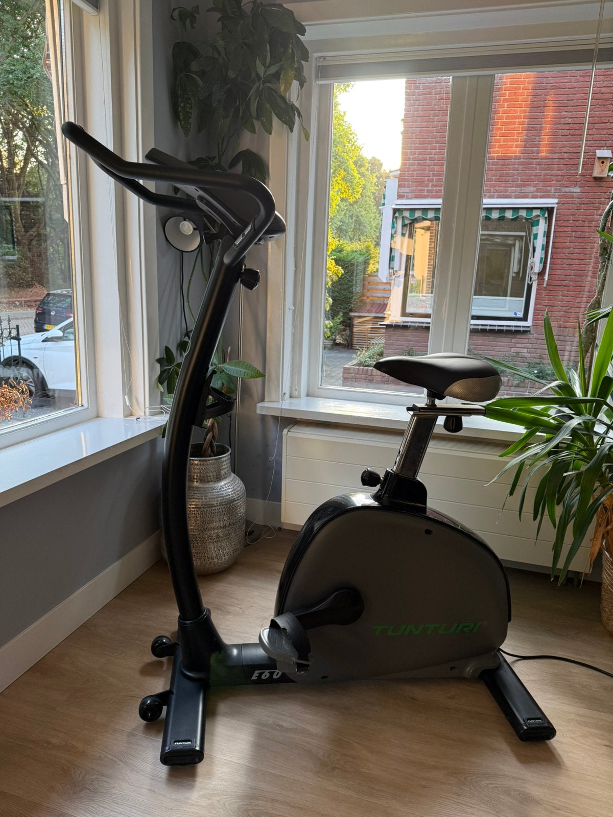 Tunturi E60 hometrainer, Sport en Fitness, Ophalen, Gebruikt, Metaal, Hometrainer