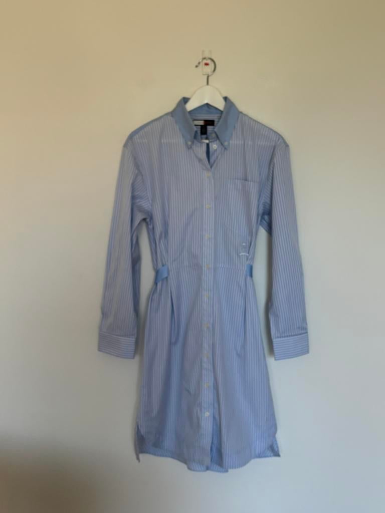 Blousedress tommy Hilfiger 36/S, Ophalen of Verzenden, Zo goed als nieuw, Blauw
