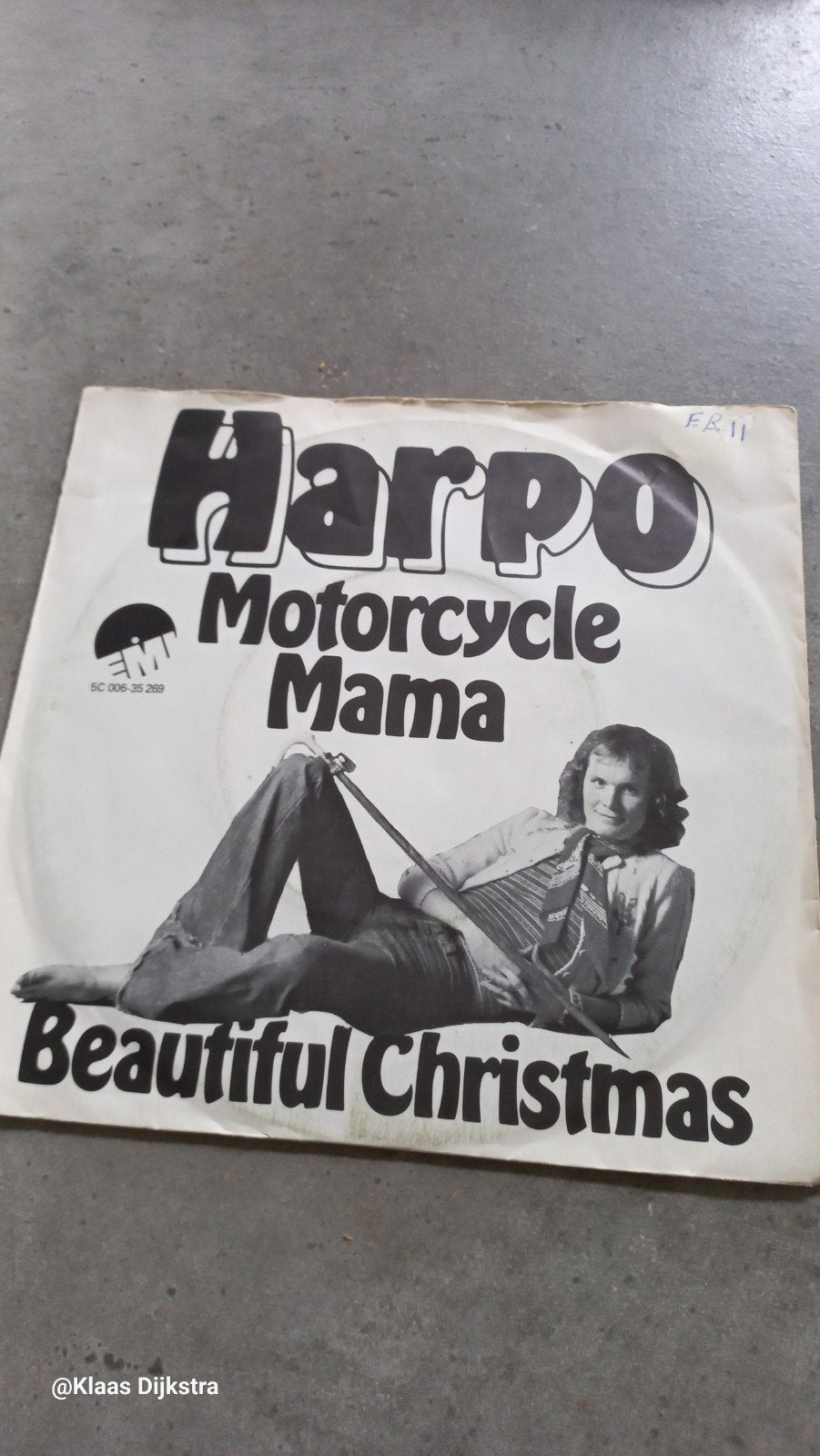 Harpo - Motorcycle Mama / Beautiful Christmas 7 inch vinyl, Cd's en Dvd's, Vinyl Singles, Ophalen of Verzenden, Gebruikt, 7 inch