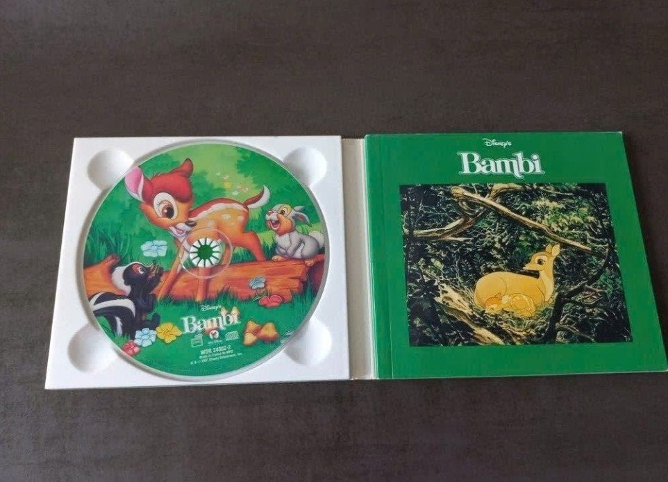 Disney lees en luisterboek - Bambi 1997, Boeken, Kind, Cd, Walt Disney, Ophalen of Verzenden