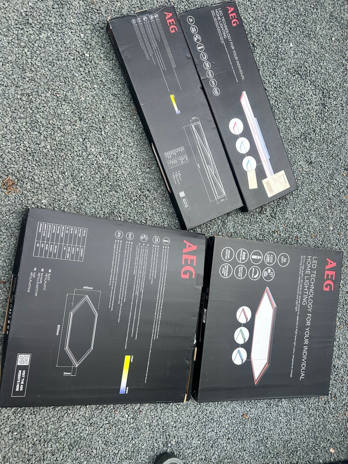 AEG LED Panelen - Ideaal voor Kapsalon/Autoloods, Ophalen, Nieuw, Overige merken