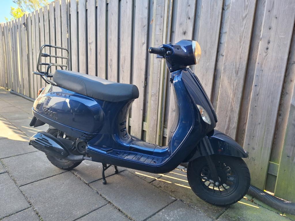 AGM VX50 Scooter - Blauw, Inclusief Windscherm, Overige merken, Ophalen of Verzenden, Zo goed als nieuw, Benzine