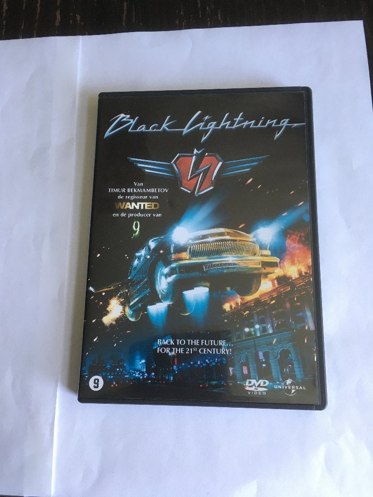 black lightning dvd, Alle leeftijden, Ophalen of Verzenden, Zo goed als nieuw