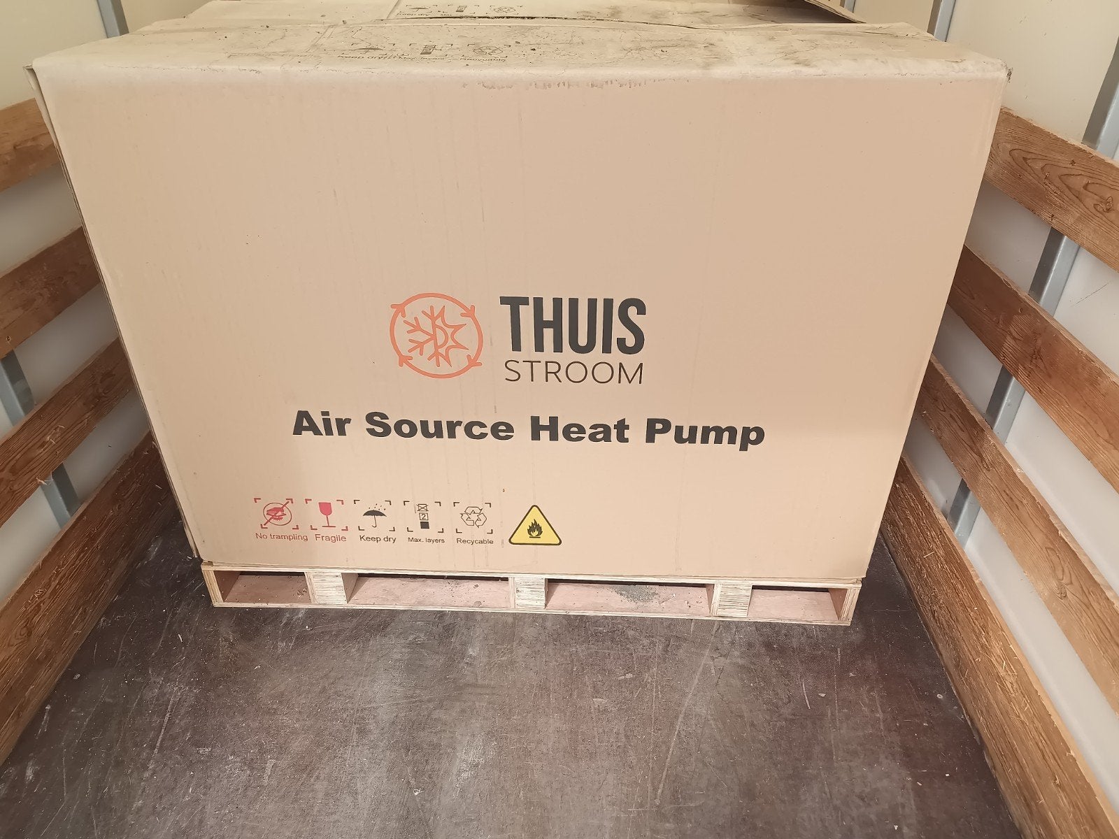 Thuisstroom 12kW Monoblock Warmtepomp R290, Doe-het-zelf en Verbouw, Ophalen, Hoog rendement (Hr), Overige typen, Nieuw