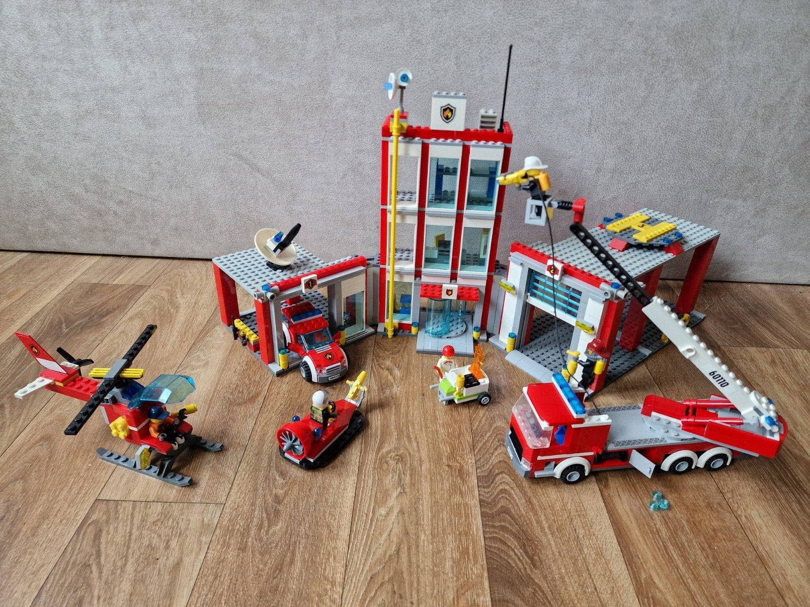 Lego Brandweer 60110 en 60106, Lego, Ophalen of Verzenden, Complete set, City