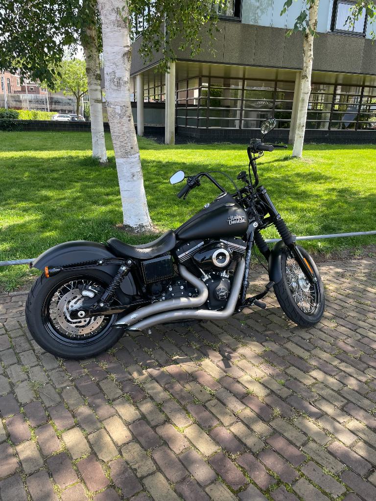 Harley Davidson Street Bob, 2 cilinders, 1690 cc, Gebruikt, Particulier