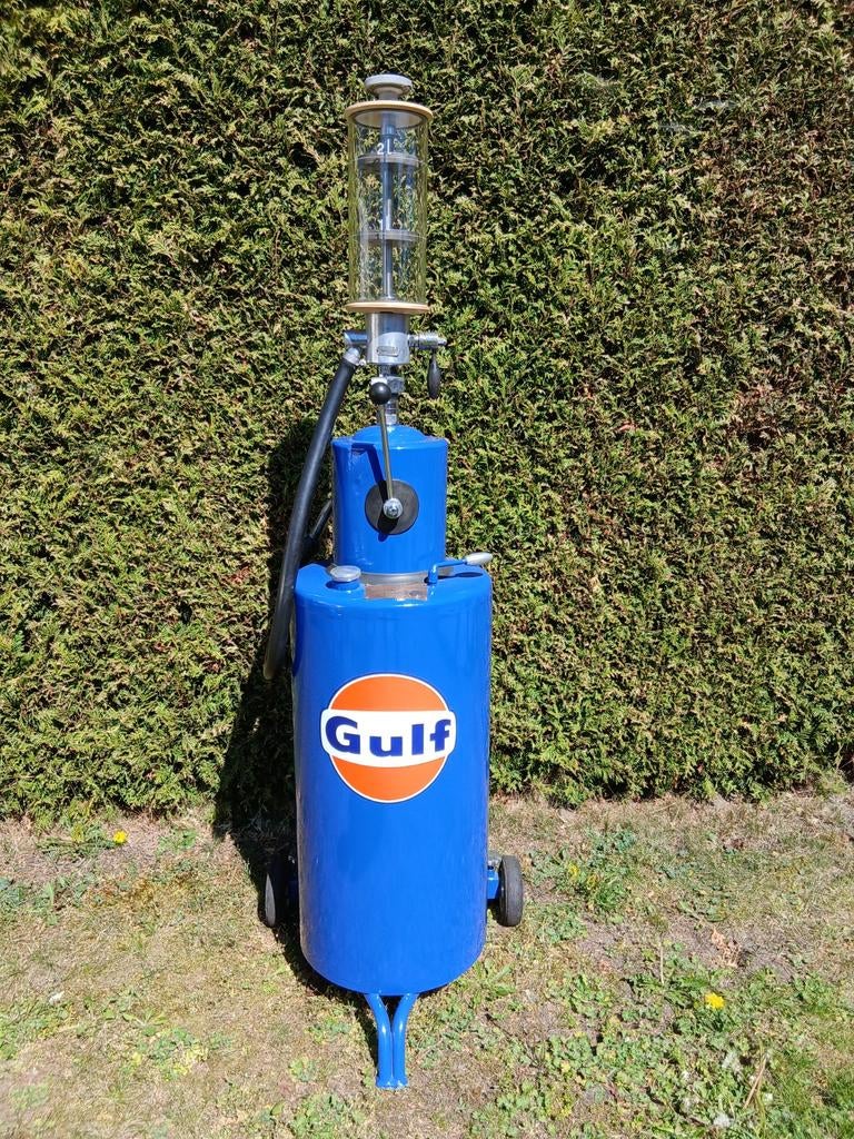 Bereila benzinepomp uit vervlogen tijden - perfecte staat, Verzamelen, Ophalen, Zo goed als nieuw, Gebruiksvoorwerp