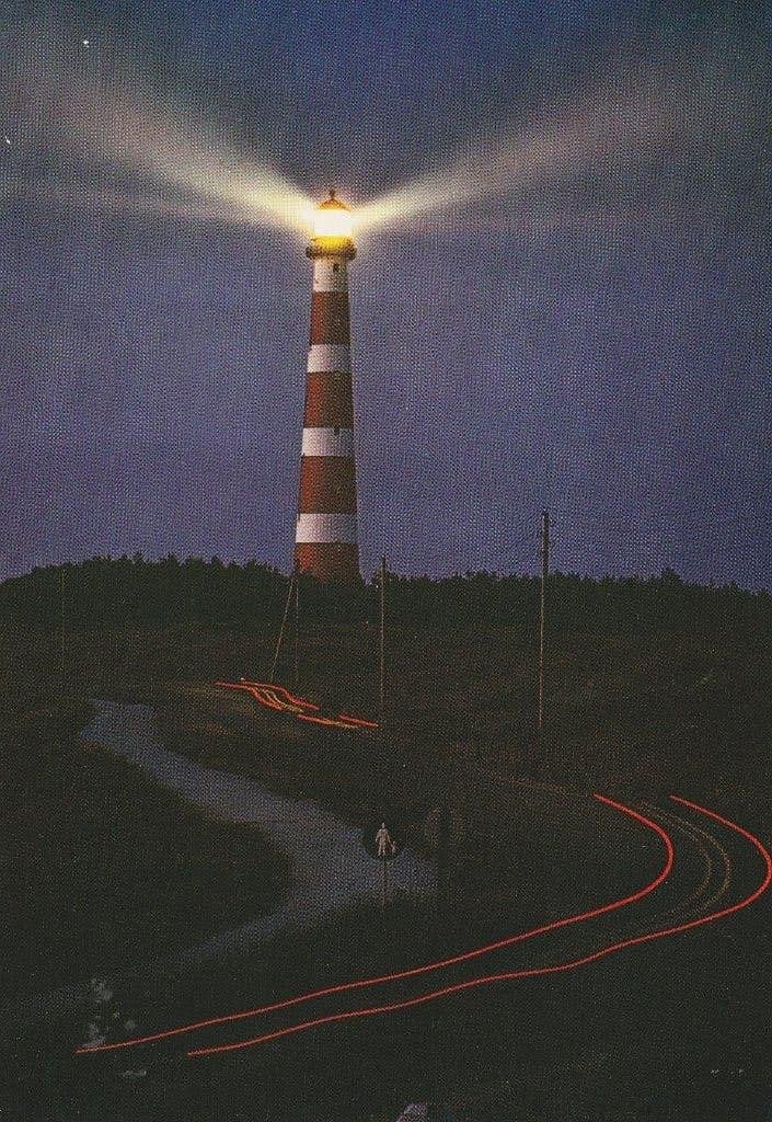 Ameland   Vuurtoren, Ophalen of Verzenden, 1980 tot heden, Gelopen, Waddeneilanden