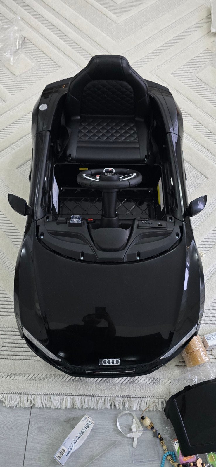 Nieuwe Audi R8 elektrische kinderauto met afstandsbediening, Nieuw