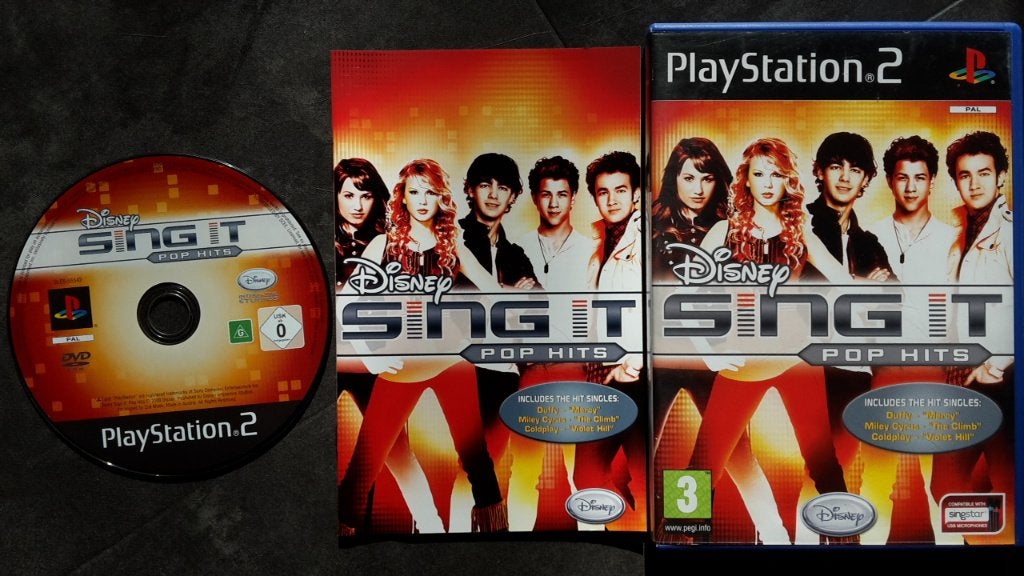 PS2 - Disney Sing it Pop Hits - Playstation 2 Zingen Spel, Muziek, 1 speler, Ophalen of Verzenden, Zo goed als nieuw
