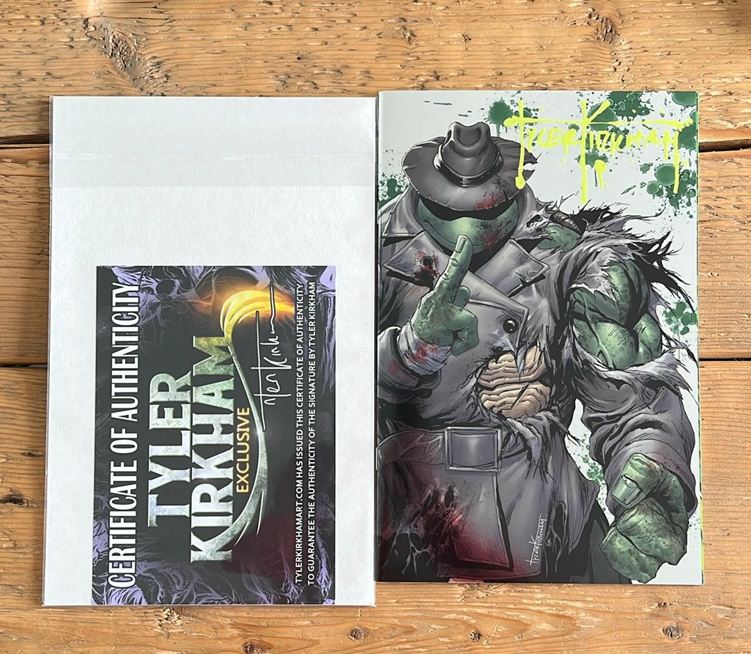 Teenage Mutant Ninja Turtles #1 Tyler Kirkham exclusive TMNT, Eén comic, Ophalen of Verzenden, Zo goed als nieuw, Amerika