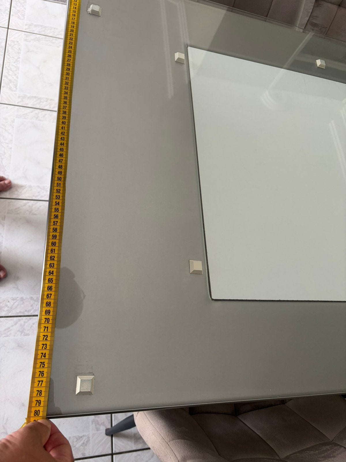 Tafel set woonkamer eet kamer, Ophalen, Gebruikt, 75 tot 100 cm, Minder dan 100 cm