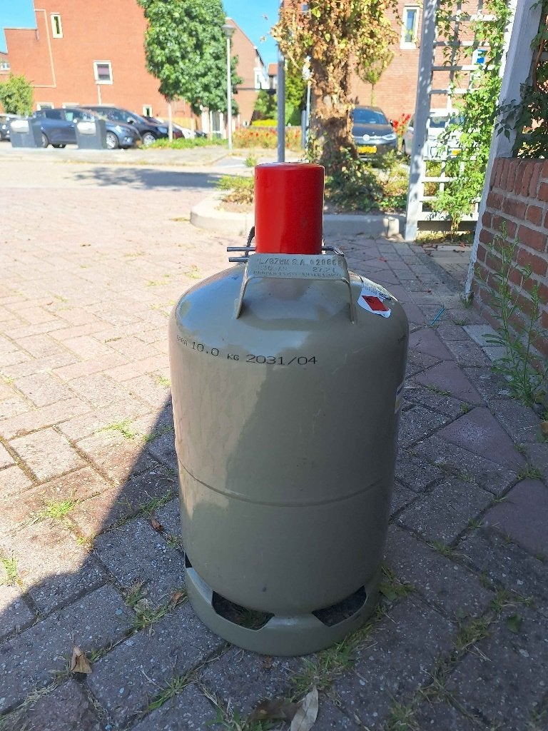 Gasfles 11kg, Ophalen, Gebruikt