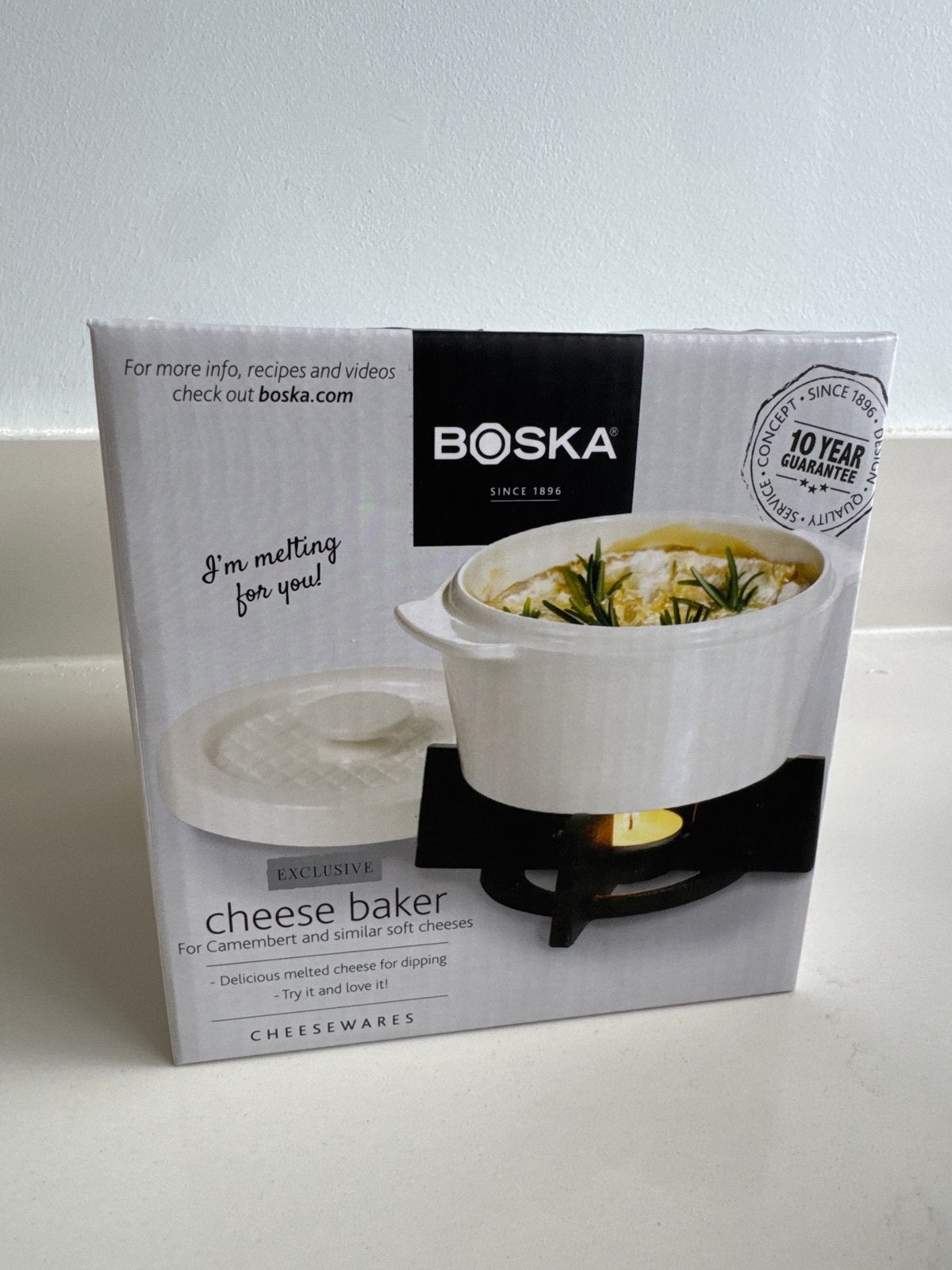Boska Kaasbakker - Kaasfondue voor Camembert, Overige typen, Nieuw, Ophalen of Verzenden, Steen/keramiek