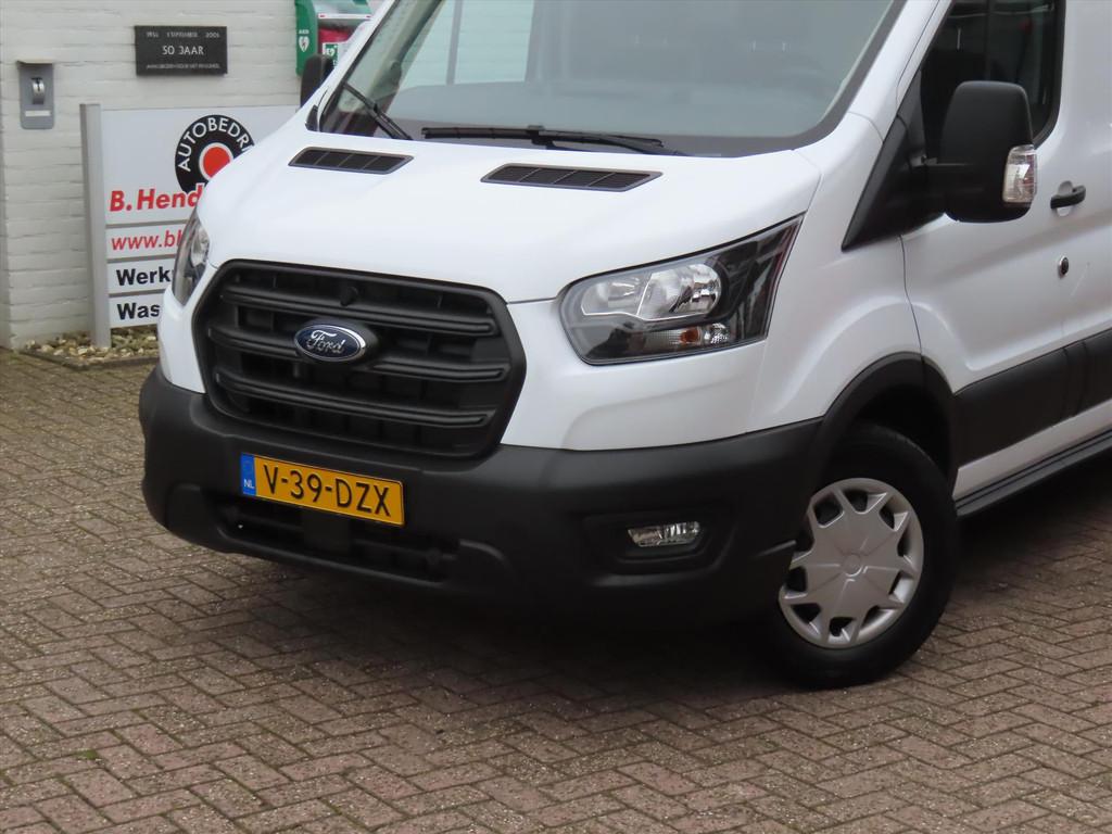 Ford Transit GB 350 L2H2 TDCi 105pk FWD Trend/ Trekhaak met, Stof, 4 cilinders, 2500 kg, Wit
