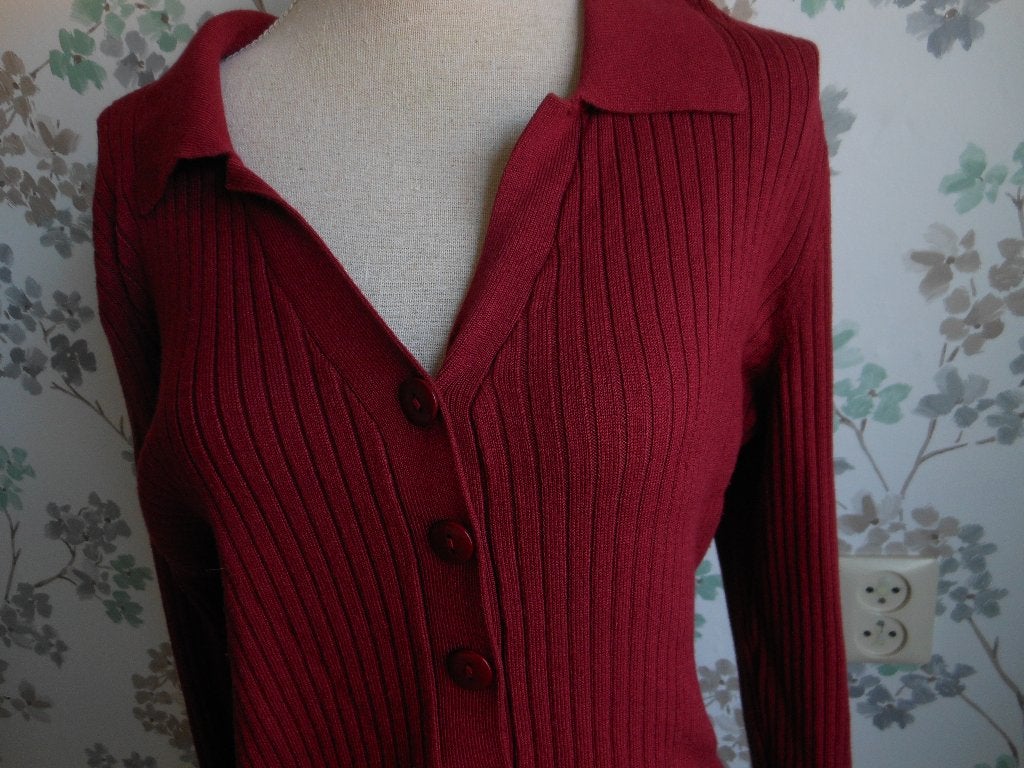 Zeer soepele trui van BONPRIX, Kleding | Dames, Grote Maten, Ophalen of Verzenden, Zo goed als nieuw, Rood, Trui of Vest