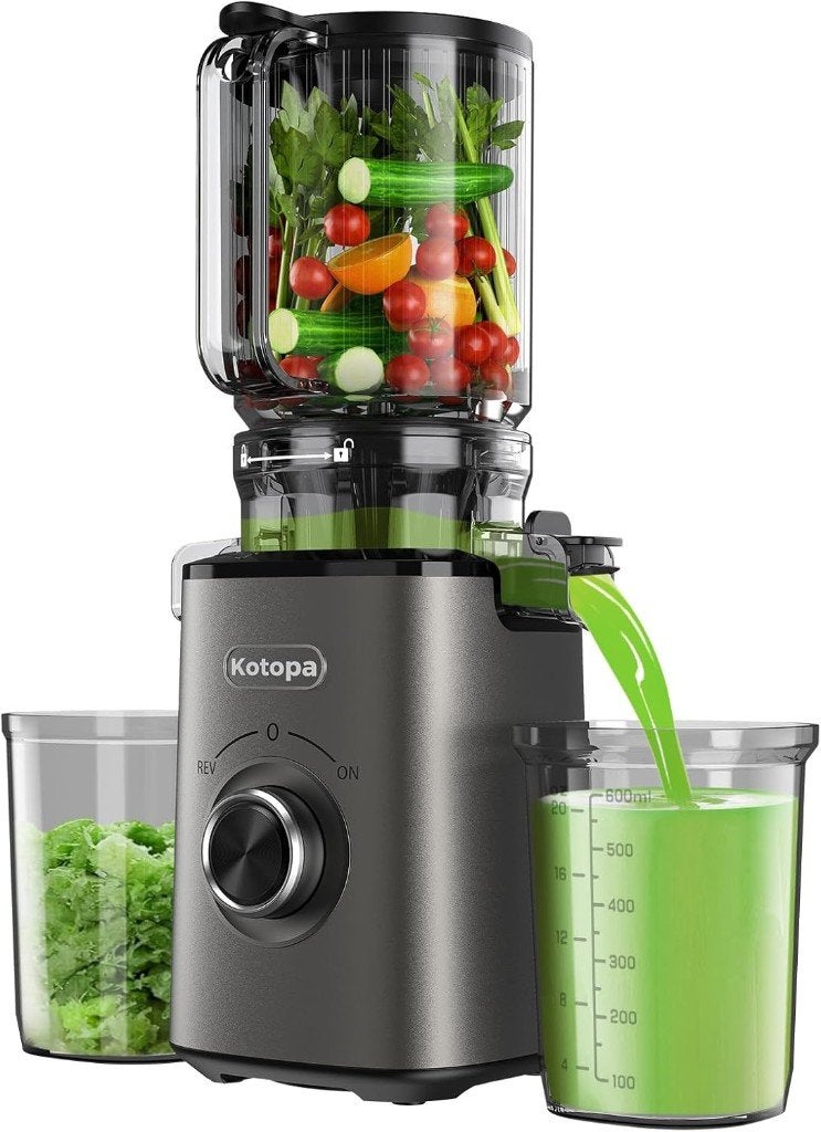 Slow Juicer voor groenten en fruit - Nieuw in doos, Ophalen of Verzenden, Nieuw, Elektrisch, Slowjuicer