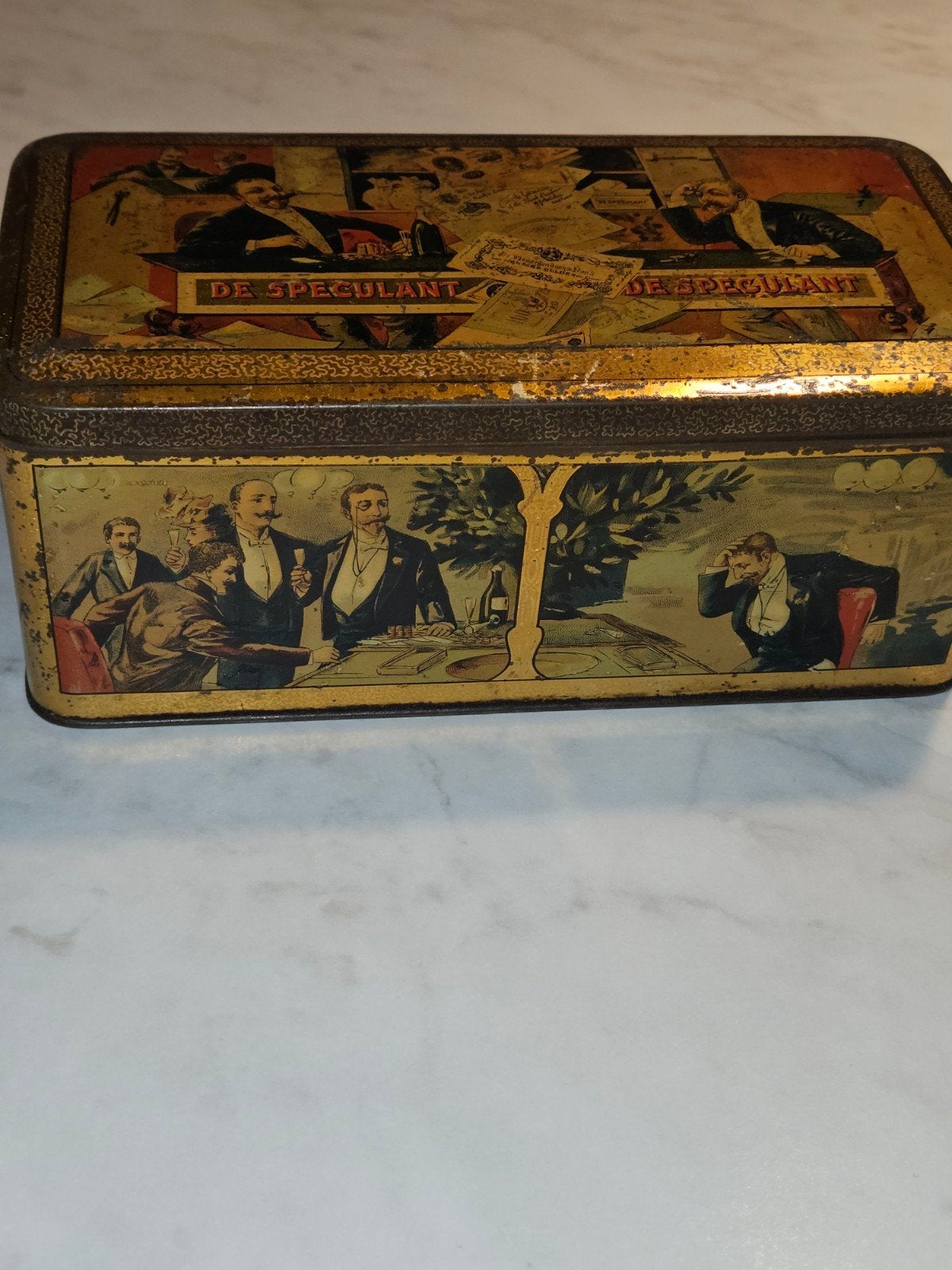 sigarenblik de speculant, Ophalen of Verzenden, Overige