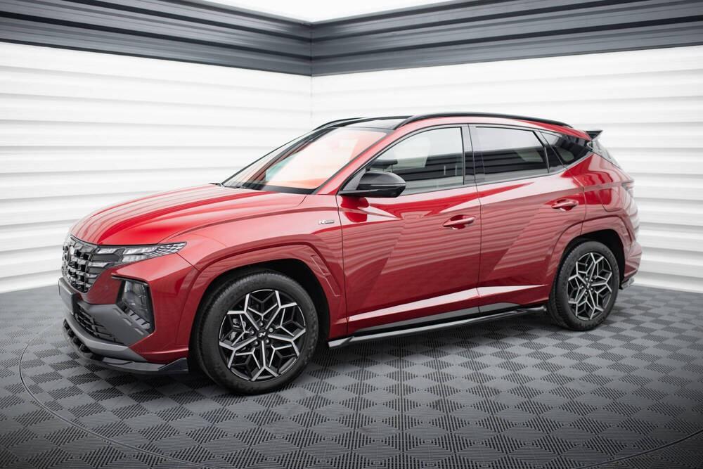 Voorlip spoiler sideskirts diffuser - Hyundai Tucson N-Line, Ophalen of Verzenden