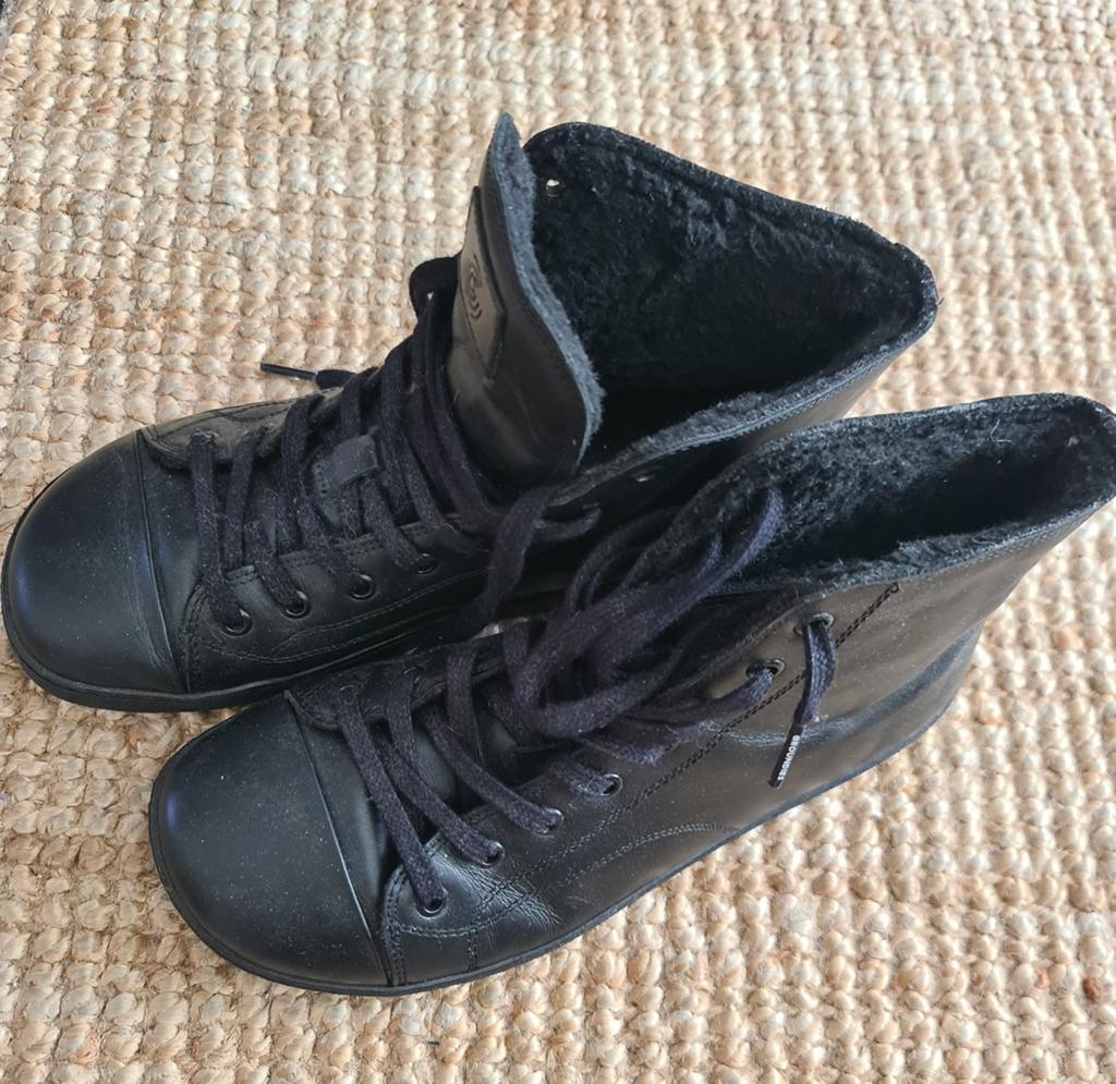 Groundies Barefoot schoenen zwart leer Maat 39 nieuwstaat, Kleding | Dames, Schoenen, Ophalen of Verzenden, Zo goed als nieuw