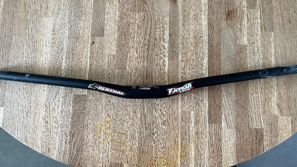 Renthal V2 Fatbar Lite 31.8 - 20mm rise - zwart, Ophalen, Stuur, Zo goed als nieuw, Aluminium
